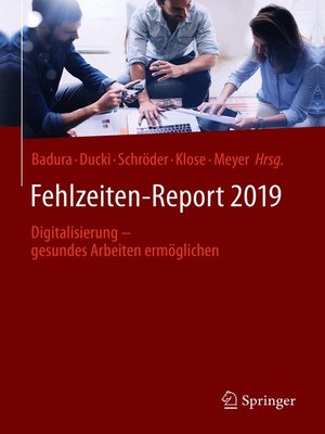 cover image of Fehlzeiten-Report 2019